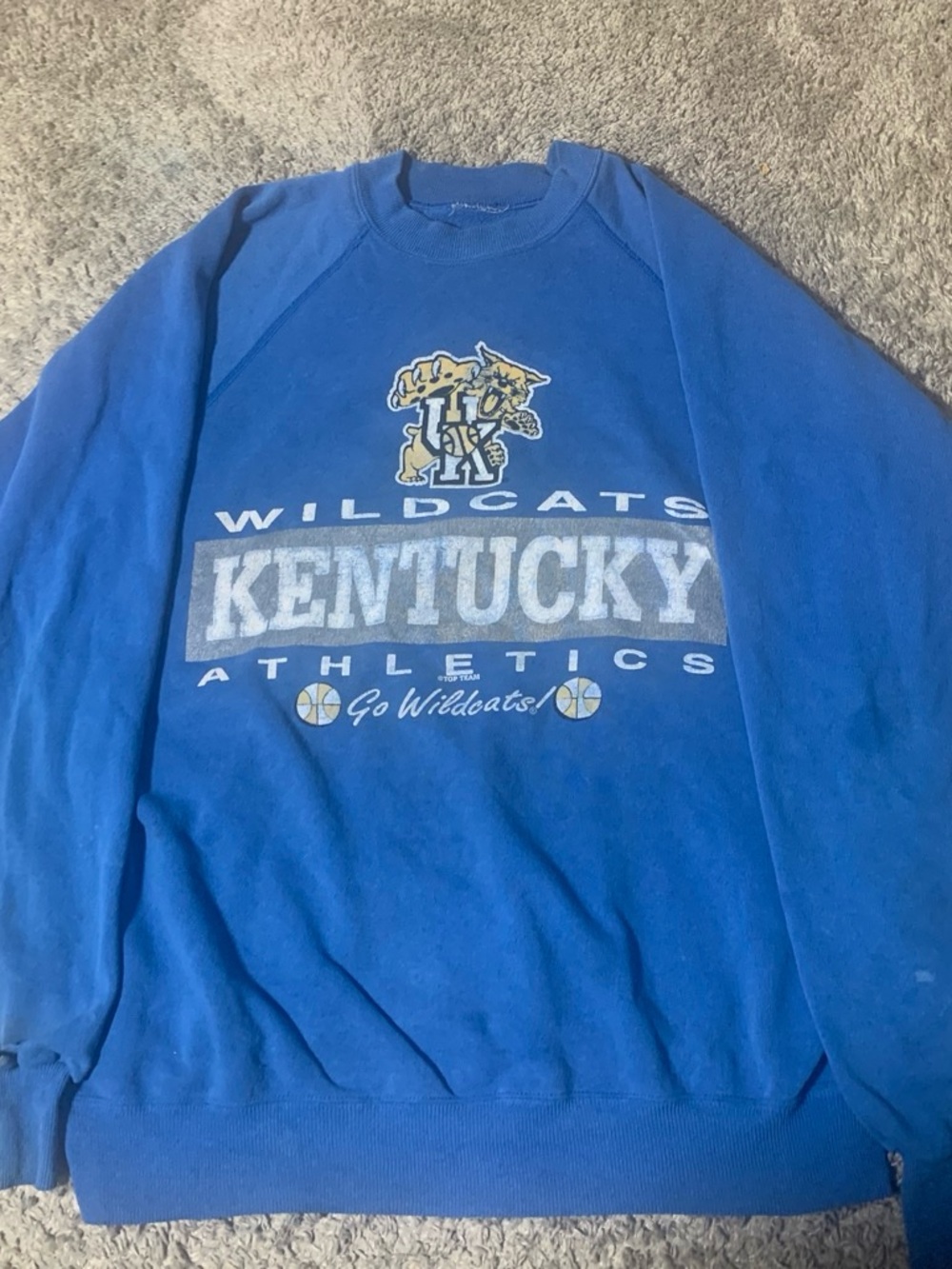 Kentucky Wildcats Blue Collegiate Crewneck Sweatshirt